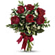 Thoughts of You Bouquet with Red Roses