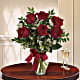 Thoughts of You Bouquet with Red Roses