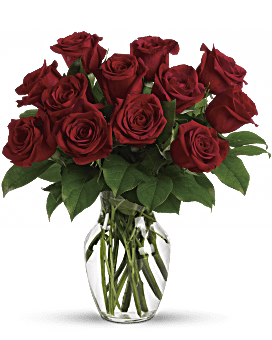 Pasión Duradera - Ramo de 12 Rosas Rojas