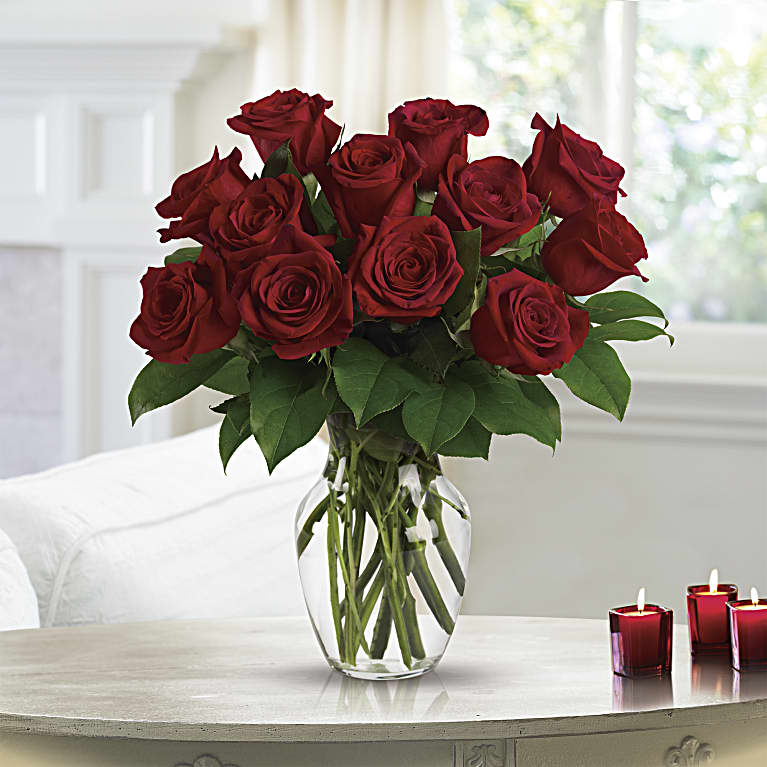 Enduring Passion - 12 Red Roses