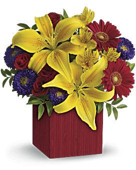 Multi-Colored , Mixed Bouquets , Summer Brights , Same Day Flower Delivery By Teleflora