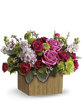 Pink, Mixed Bouquets, Garden Delights,  Flower Delivery By Teleflora