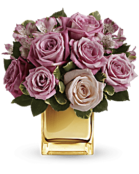 A Radiant Romance by Teleflora Flower Arrangement
