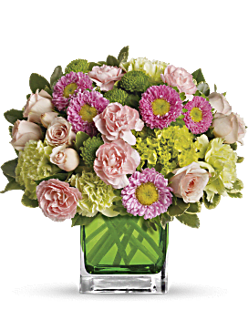 Pink, Mixed Bouquets, Make Her Day Bouquet,  Flower Delivery By Teleflora