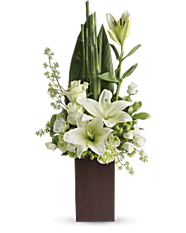White , Mixed Bouquets , Peace And Harmony Bouquet , Same Day Flower Delivery By Teleflora