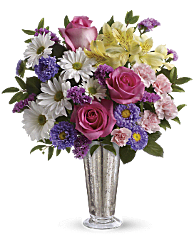 Multi-Colored, Mixed Bouquets, Smile And Shine Bouquet,  Flower Delivery By Teleflora