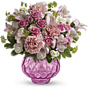 Teleflora's Simply Pink Bouquet Flowers