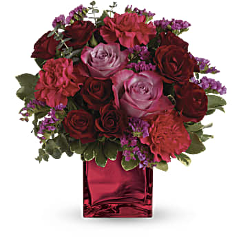 Teleflora's Ruby Rapture Bouquet