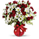 Red, White And You Bouquet