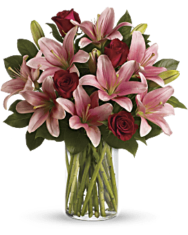 Red , Mixed Bouquets , So Enchanting Bouquet , Same Day Flower Delivery By Teleflora