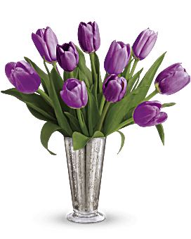 Tentador ramo de tulipanes de Teleflora