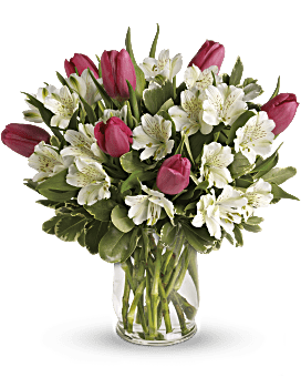 Multi-Colored, Mixed Bouquets, Spring Romance Bouquet,  Teleflora Flower Delivery