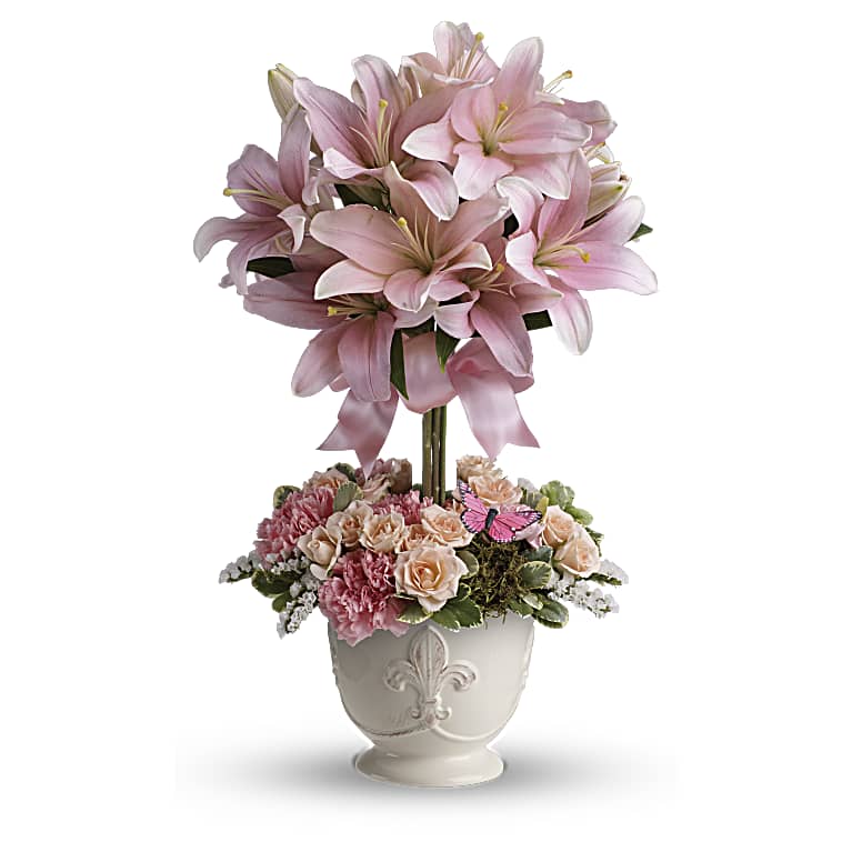 Blushing Lilies