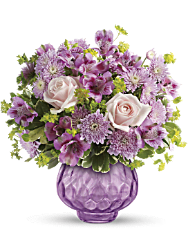 Teleflora's Lavender Chiffon Bouquet