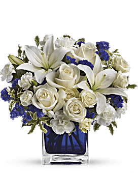 Bouquet Cieux de saphir de Teleflora