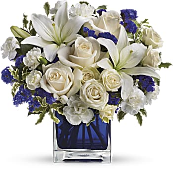 Teleflora's Sapphire Skies Bouquet