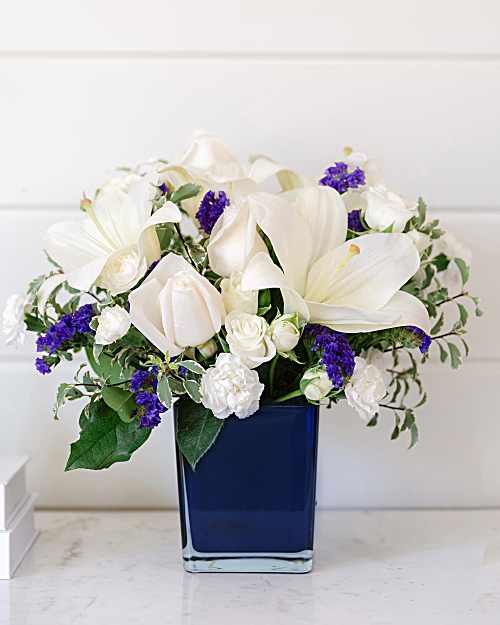 Teleflora's Sapphire Skies Bouquet - Teleflora