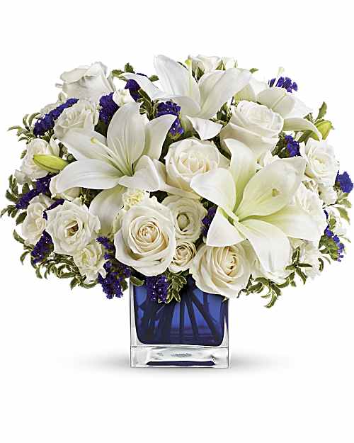 Teleflora's Sapphire Skies Bouquet - Teleflora