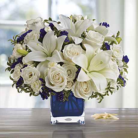 Teleflora's Sapphire Skies Bouquet - Teleflora
