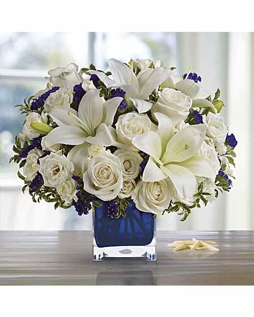 天空のクローバ Teleflora'sSapphireSkiesBouquetPM