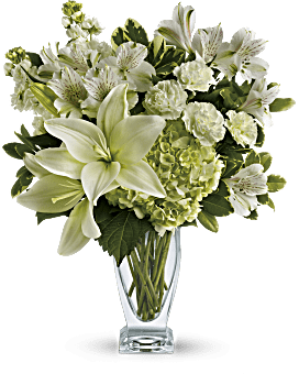 White , Mixed Bouquets , Purest Love Bouquet , Same Day Flower Delivery , Teleflora Flowers Near Me