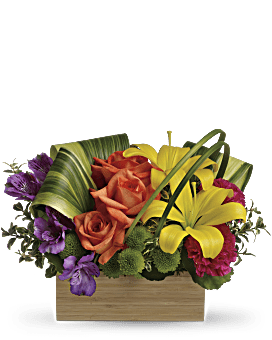 Poster Colorful blooming exotic floral fantasia, Presentes & Merchandising