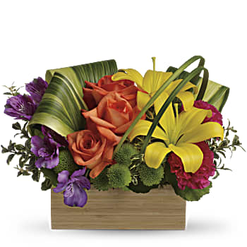 Teleflora's Shades Of Brilliance Bouquet