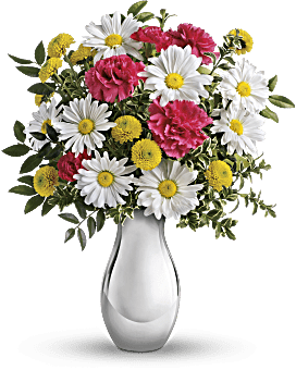 Silver Noel Bouquet T406-1 Winter Floral Arrangement in Elkton, MD