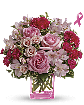 Pink, Mixed Bouquets, Pink Grace Bouquet,  Flower Delivery By Teleflora