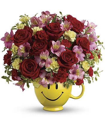 So Happy You're Mine Bouquet by Teleflora Flowers