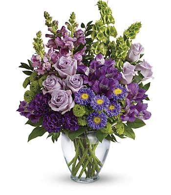 Lavender Charm Bouquet Flowers