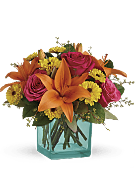 Multi-Colored, Mixed Bouquets, Fiesta Bouquet,  Flower Delivery By Teleflora