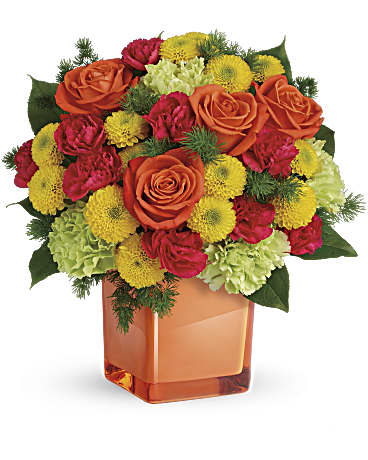 Teleflora's Stained Glass Blooms Bouquet - Teleflora