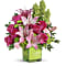 Teleflora's In Love With Lime Bouquet Bouquet