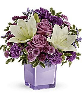 Teleflora's Pleasing Purple Bouquet Bouquet