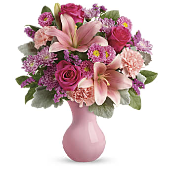 Teleflora's Lush Blush Bouquet