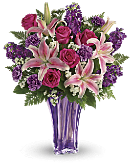 Teleflora's Enamored Elegance Bouquet - T21V205A ($109.76)