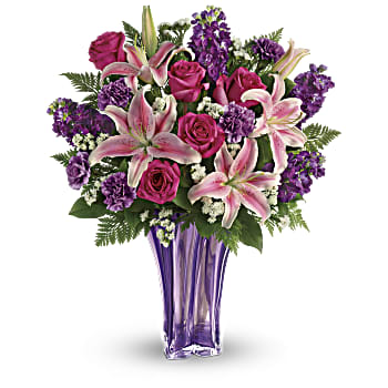 Teleflora's Luxurious Lavender Bouquet