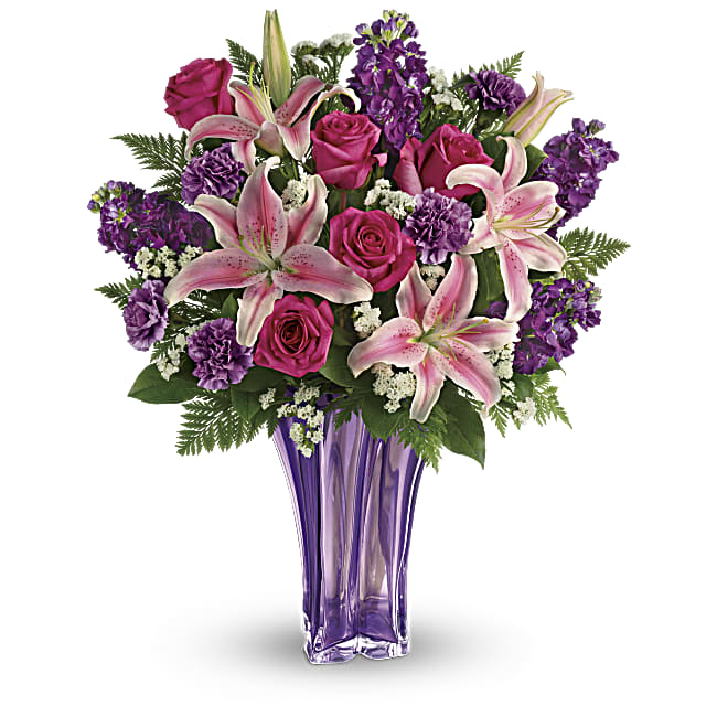 Teleflora's Luxurious Lavender Bouquet