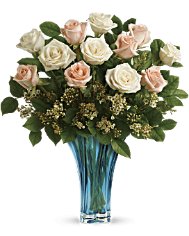 White , Ocean Of Roses Bouquet , Same Day Flower Delivery By Teleflora