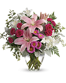 Bouquet de fleurs Bouffée de rougissements