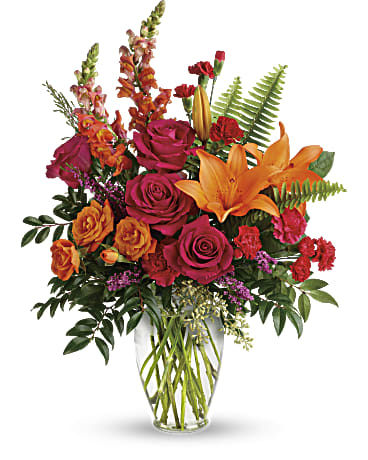 Punch Of Color Bouquet - Teleflora