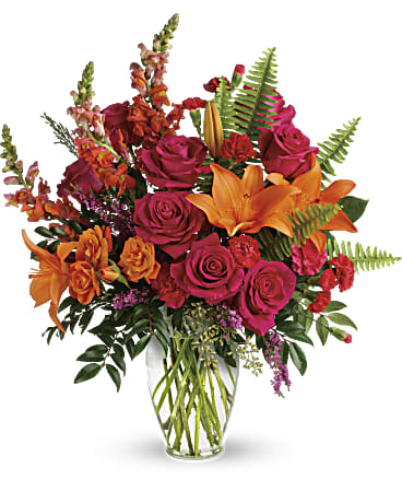 Punch Of Color Bouquet - Teleflora