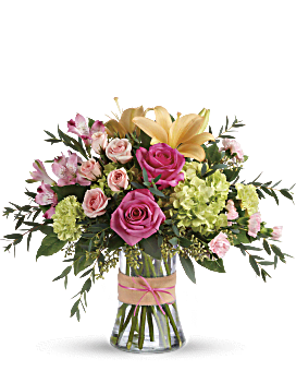 Pink, Mixed Bouquets, Blush Life Bouquet,  Flower Delivery By Teleflora