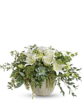 Flower Delivery By Teleflora, White, Mixed Bouquets, Teleflora's Flourishing Beauty Bouquet, Mother's Day Flower Arrangements