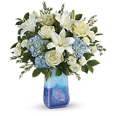 Teleflora's Ocean Sparkle Bouquet