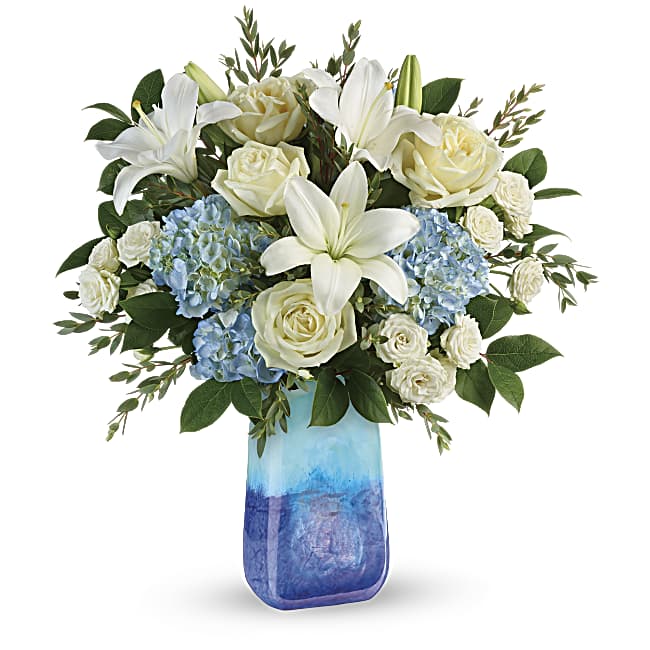 Teleflora's Ocean Sparkle Bouquet