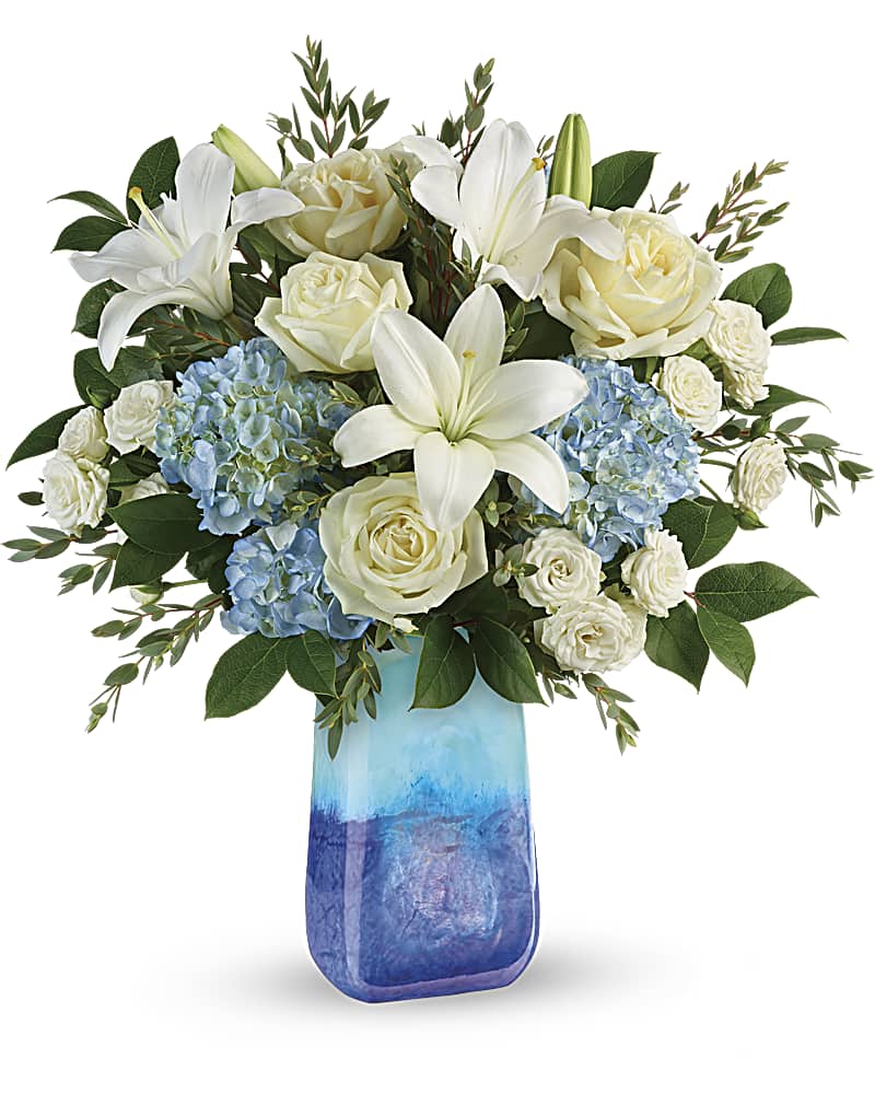 Teleflora S Ocean Sparkle Bouquet Teleflora
