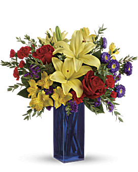 Teleflora's Flying Colors Bouquet