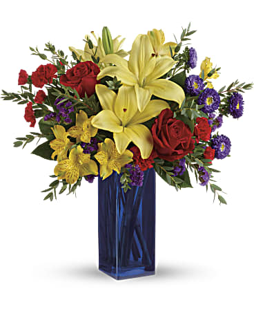 Flowerです Teleflora's Flying Colors Bouquet - Teleflora